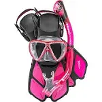 Cressi Bonete Pro Dry Snorkel Set