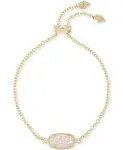 Kendra Scott Elaina Gold Adjustable Chain Bracelet