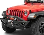 Rough Country 10645A Jeep Full Width Off-Road Front Bumper (JK,JL, Gladiator JT)