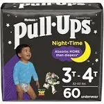 Pull-Ups Night-Time Boys' Training Pants, 3T-4T, 60 ct