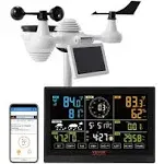 VEVOR 7-in-1 Wi-Fi Weather Station