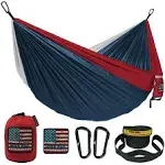 Wise Owl Outfitters Hammock Camping Double with Tree Straps - USA Based