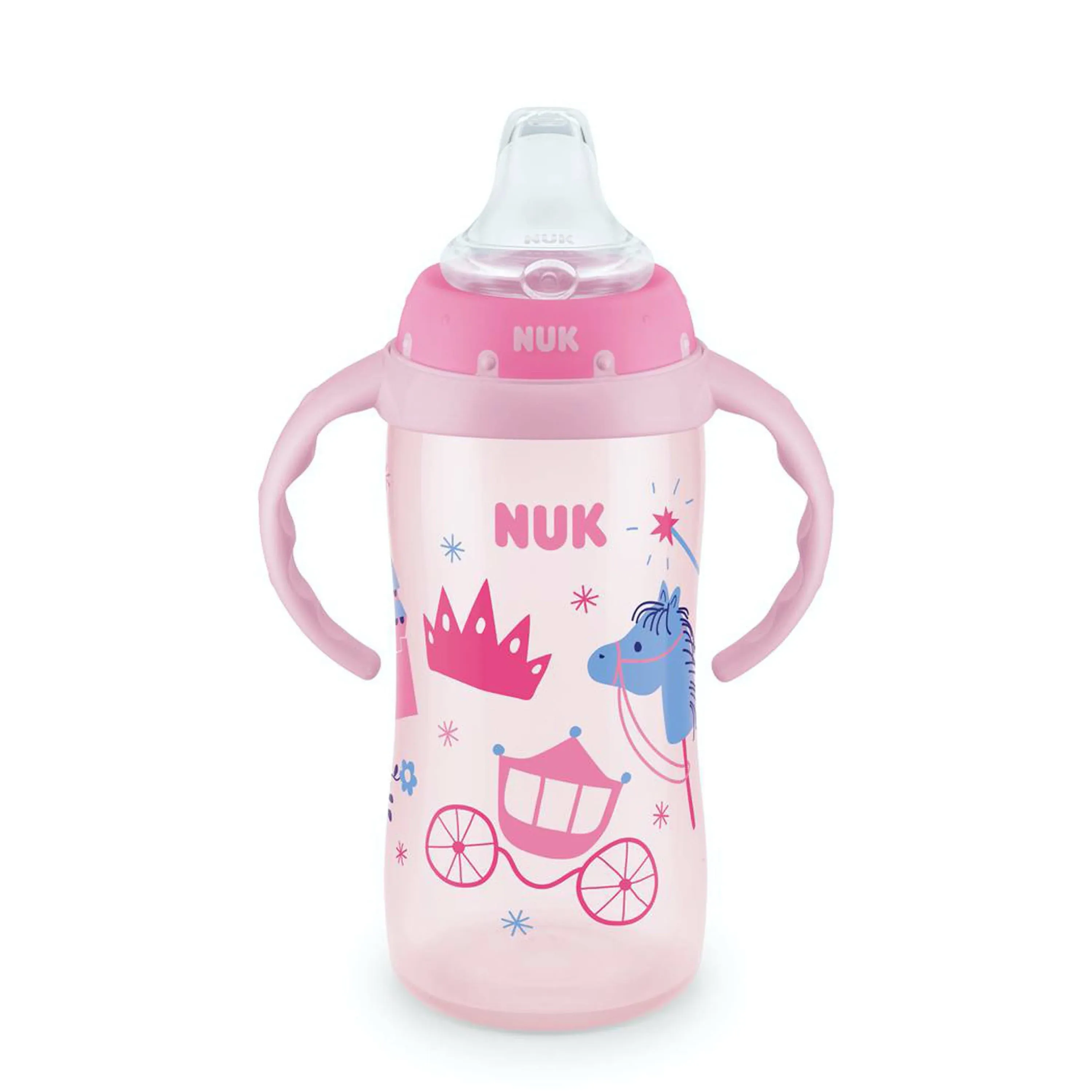 NUK, Large Learner Cup, 8+ Months, Pink