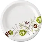 Dixie Ultra Pathways 10" Heavy Weight Paper Plate - 500/Case