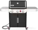 Weber GENESIS E-325s Natural Gas Grill with Sear Burner - Black - 37310001