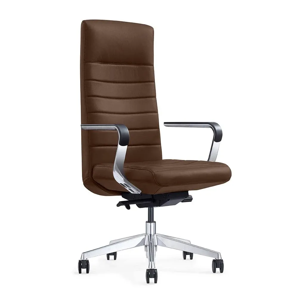 Hughes Modern Fully Reclining Adjustable Executive Office Chair