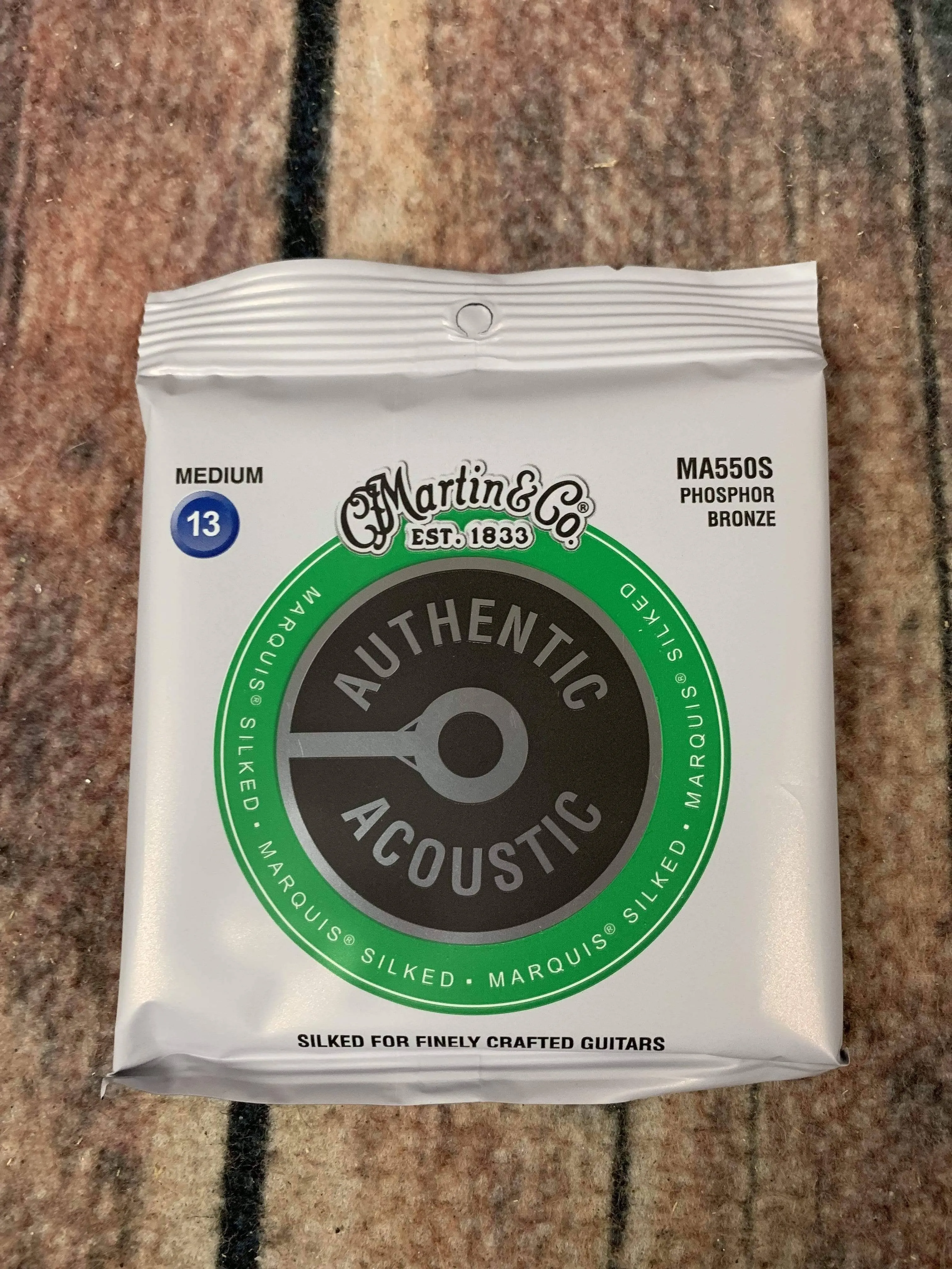 New Martin MA550 SP 13-56 Phosphor Bronze Medium Authentic Acoustic Guitar Strings 40015-MSP4200