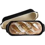 Emile Henry Italian Bread Loaf Baker (Charcoal)