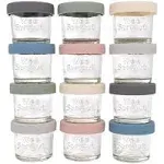 Glass Baby Food Jars