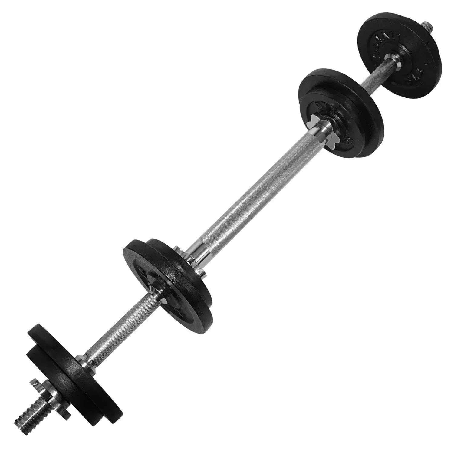 Yes4all Adjustable Dumbbell Set with Weight Plates/Connector - Exercise & Workout Equipment - Size Options 40lbs to 200lbs