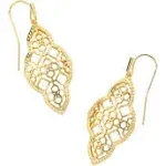 Kendra Scott Abbie Drop Earrings - Gold