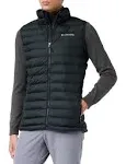 Columbia Mens Powder Lite Water Resistant Full Zip Vest - Black (DISCONTINUED)