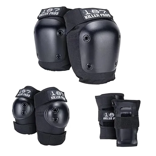 187 Killer Pads Six Pack - Black XXL