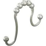 Moen SR2201BN Brushed Nickel Shower Curtain Rings