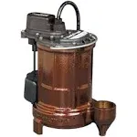 Liberty Pumps 257-2 - 1/3 HP Cast Iron Submersible Sump Pump w/ Vertical Floa...