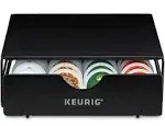 Keurig K-Cup Coffee Pods Slim Non-Rolling Storage Drawer, Black