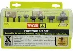 RYOBI Forstner Bit Set (8-Piece)