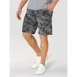 Wrangler Authentics Stretch Cargo Short Anthracite Camo Size 52