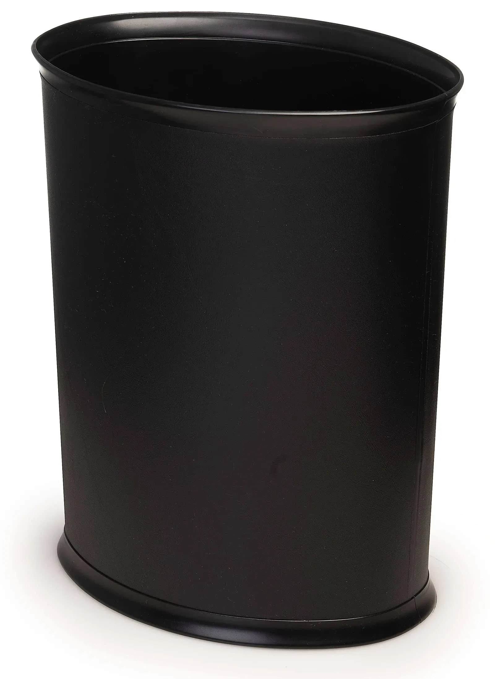 Made in USA 5-Gallon Black Plastic Waste Basket (10.25 L x 12.5 H)