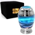 Aurora Borealis Cremation Urns, 1 Keepsake