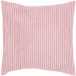 Better Trends Jullian Cotton Chenille Euro Sham, Pink