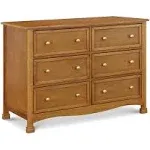 DaVinci Kalani 6 - Drawer Double Wide Dresser - Chestnut