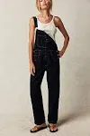 Free People Women's Denim Ziggy Overalls