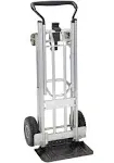 Cosco Folding Series 1000 lbs. 4-in-1 Hand Truck/ Assisted Hand Truck/ Cart/ Platform Cart with Flat-Free Wheels 12323ASB1E