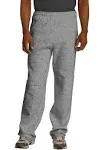 Jerzees NuBlend Open-Bottom Fleece Sweatpants - Oxford | XL