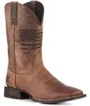 Ariat Men's Circuit Patriot Western Boots - Weathered Tan