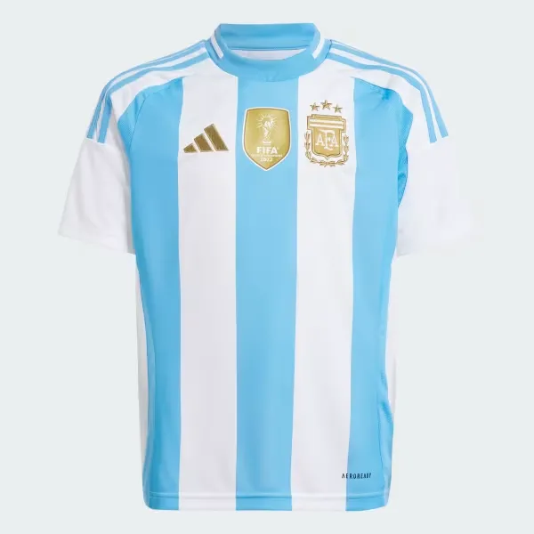 Adidas Argentina 2024 Youth Home Jersey