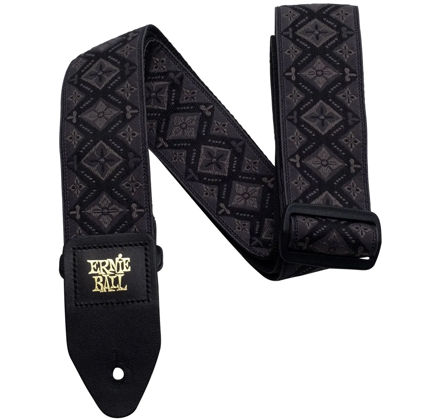 Ernie Ball Guitar Strap Jacquard Regal Black