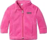 Columbia Girls' Benton Springs Pink Fleece Jacket - S