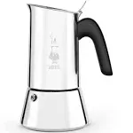 Bialetti Venus Moka Induction 4 Or 6 Cups Coffee Maker For Induction Hobs