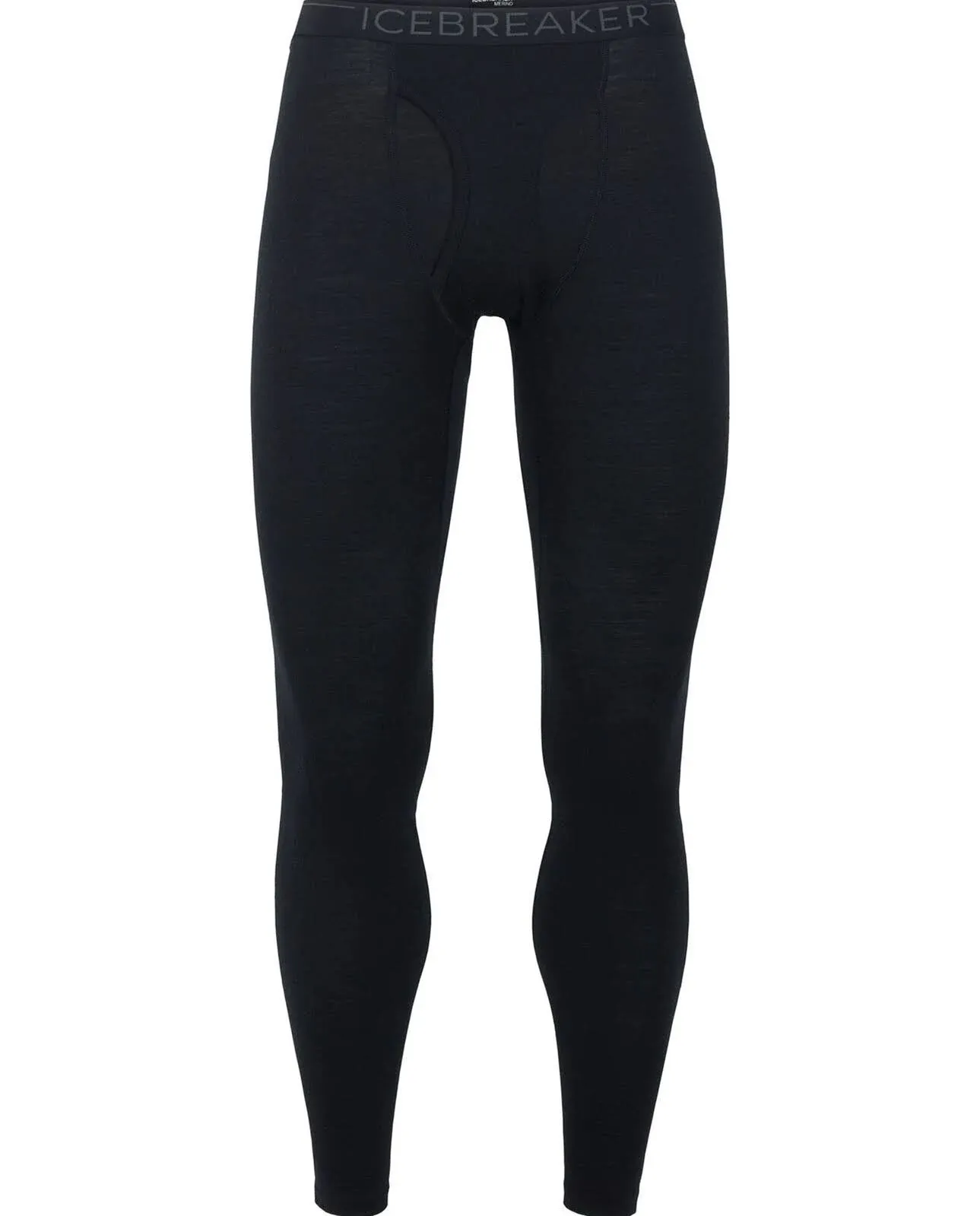 Icebreaker 200 Oasis Leggings with Fly - Black