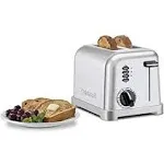 Cuisinart Toasters 2Slice Metal Classic Toaster NewModel Number CPT160P1 BPAFree