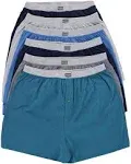 Fruit Of The Loom Mens Assorted Knit Boxers 3 Pack