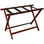 Casual Home Heavy Duty 30" Extra Wide Luggage Rack-Espresso