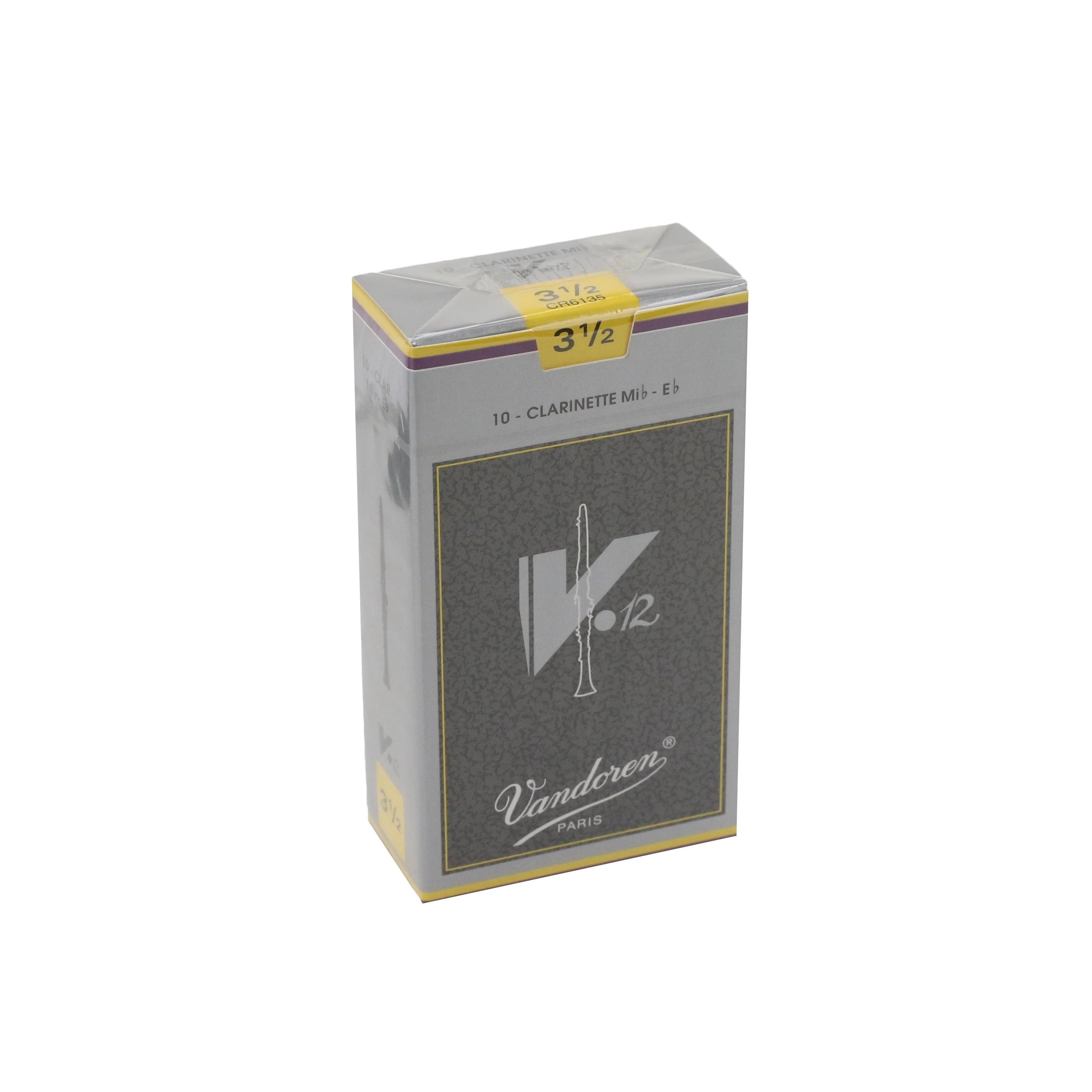 Vandoren V12 Eb Clarinet Reeds, Box of 10 - Strength 4