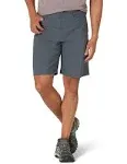 Wrangler Authentics Mens Performance Comfort Flex Cargo Short 33 Granite, Men's