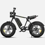 ENGWE M20 Dual Suspension Long Range Ebike Green / 13Ah Single Battery