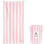 Dock & Bay Medium Quick Dry Beach Towel Malibu Pink