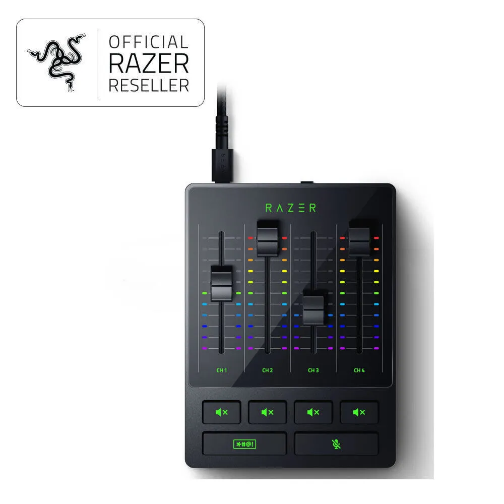 Razer Audio Mixer All-in-One Analog Mixer for Broadcasting/S<wbr/>treaming