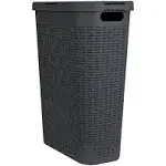 Mind Reader 60L Slim Laundry Hamper Clothes Basket with Lid