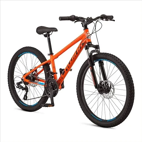 Schwinn High Timber ALX 24" Orange Mountain Bike