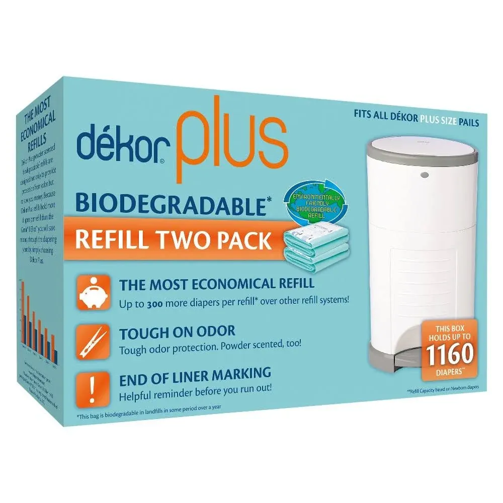 Dekor Plus Diaper Pail Refills Refill