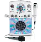 Singing Machine Portable Karaoke Machine for Adults &amp; Kids with Wired Microph...