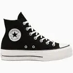 Converse Chuck Taylor All Star Lift Women's Platform High-Top Sneakers, Size: 8.5, Black White