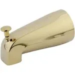 Kingston Brass K188A2 5" Tub Spout with Diverter, Polished Brass