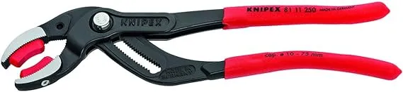 Knipex 81 11 250 SBA Siphon and Connector Pliers, 250 mm